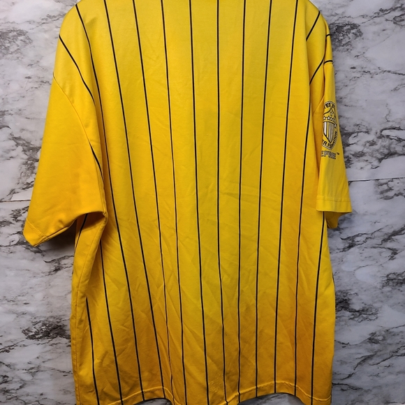 Official Sports Soccer Referee Jersey Yellow Short - Picture 5 of 5